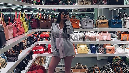 Kylie Jenner shares a new video of her insane purse closet [Video]