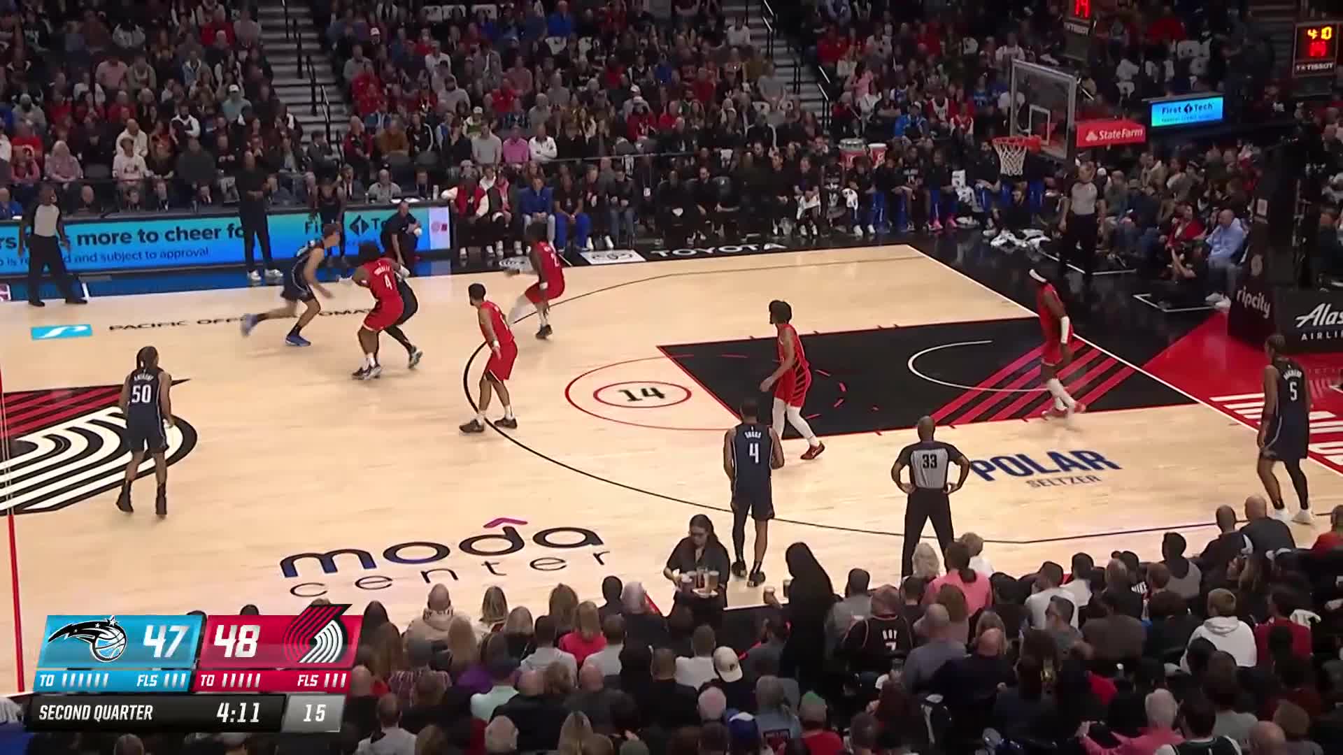 Magic vs Trailblazers Game Highlights