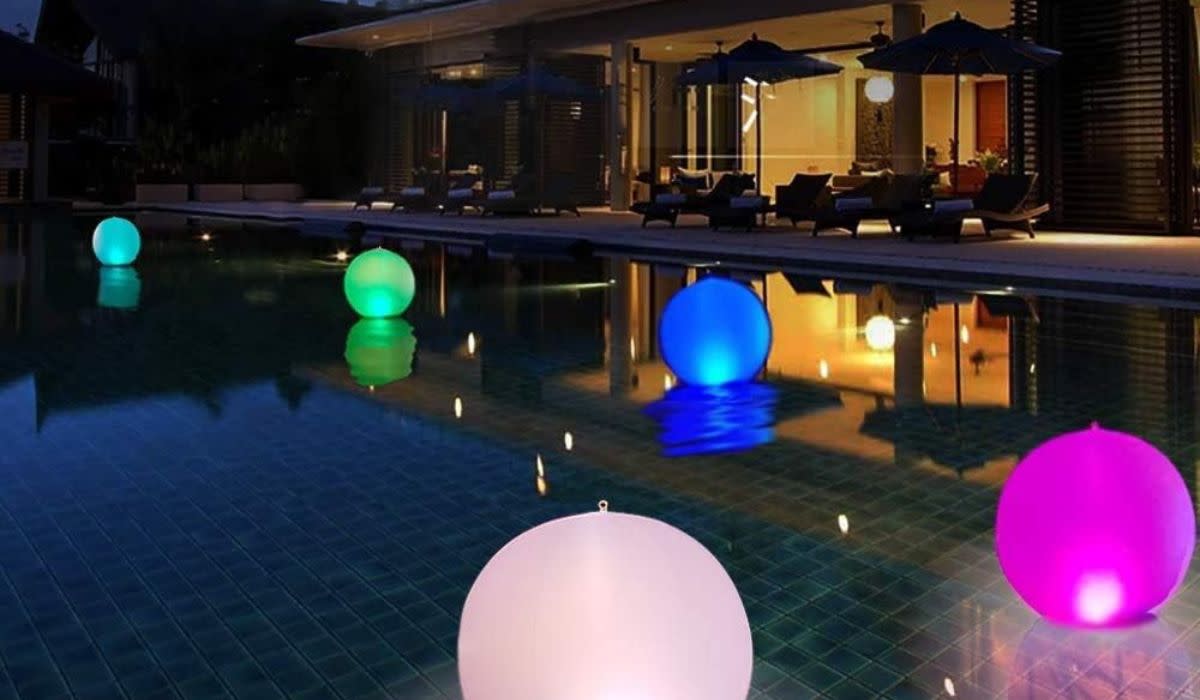 Glow up your yard with these solar-powered pool lights — down to $18 a pop