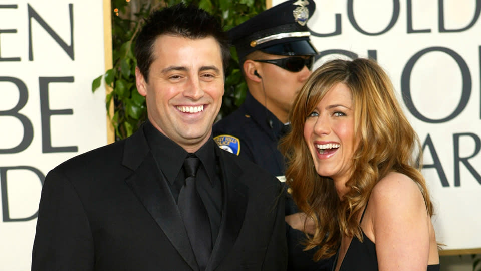 Jennifer Aniston & Matt LeBlanc Used to Make Out in the ...