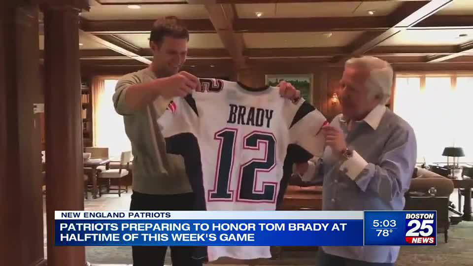 Patriots honor Tom Brady: Watch ceremony as QB heads to team Hall of Fame