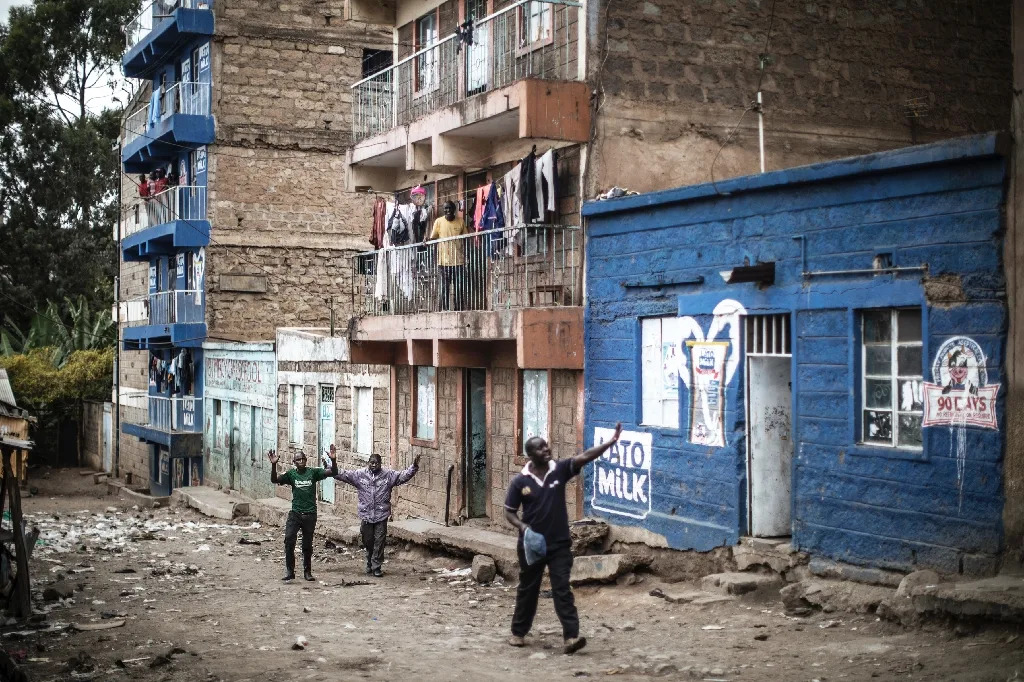 Interior Minister Fred Matiangi blamed the unrest on "criminal elements" looting and robbing businesses (AFP Photo/MARCO LONGARI)