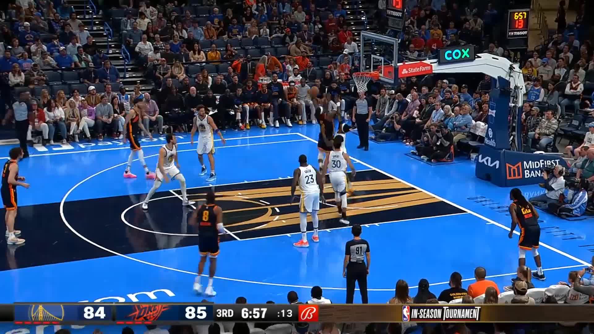 Luguentz Dort with the And-1!