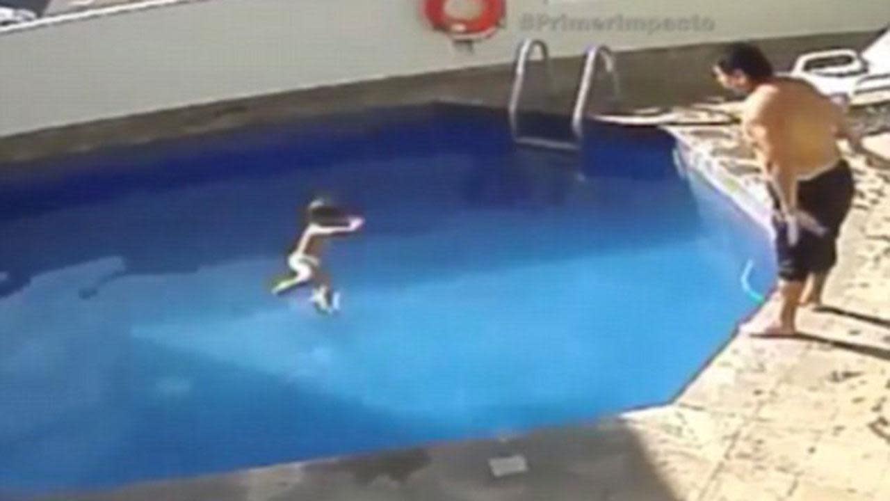 100 Years In Jail For Man Caught On Cctv Drowning His Stepdaughter 0245