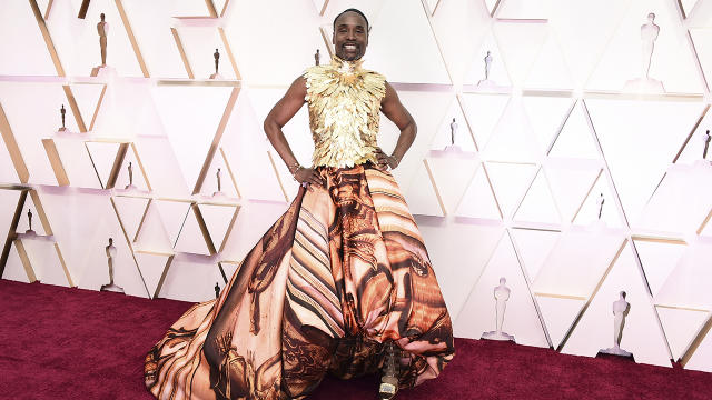 Billy Porter Turns Heads In Oscars Dress Inspired By Kensington Palace