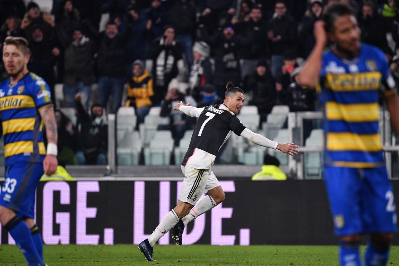 Afbeeldingsresultaat voor juventus parma 2-1 19 gennaio 2020