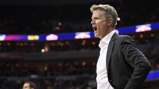 Warriors head coach Steve Kerr sounds off on social issues