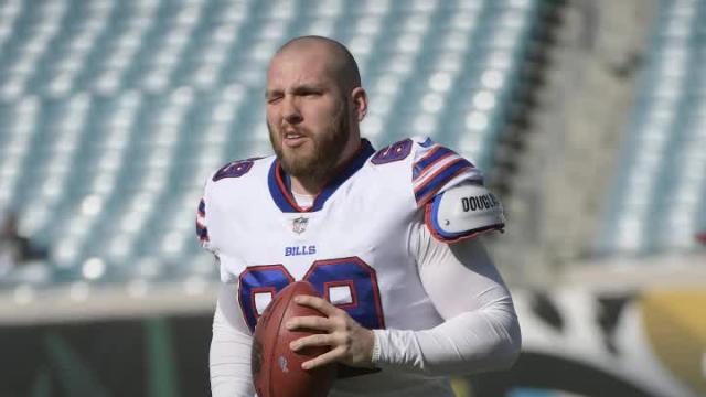 Bills' long snapper Reid Ferguson finds creative ways to work on his accuracy