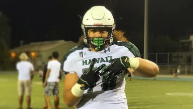 Hawaii DL Kalepo Naotala seriously injured in diving accident