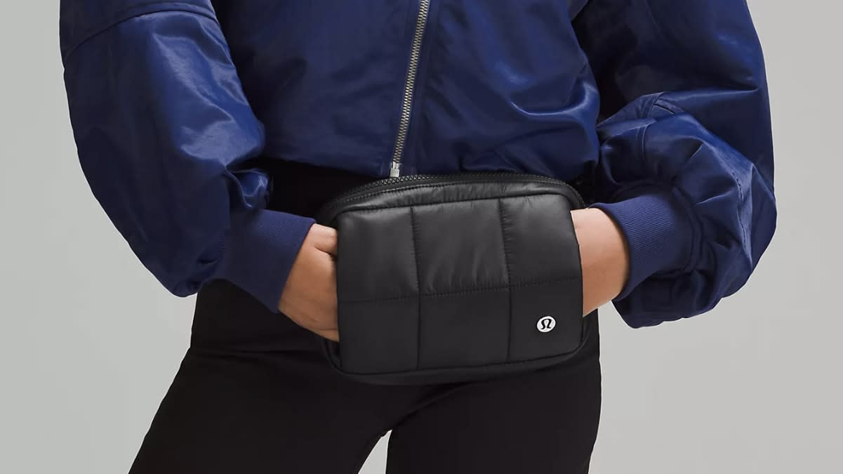 Lululemon's newest belt bag features a built-in hand warmer