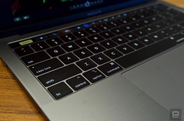 Apple 13-inch MacBook Pro (2019) butterfly keyboard