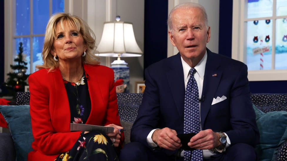 'Let's go, Brandon': Caller pranks Biden at White House event