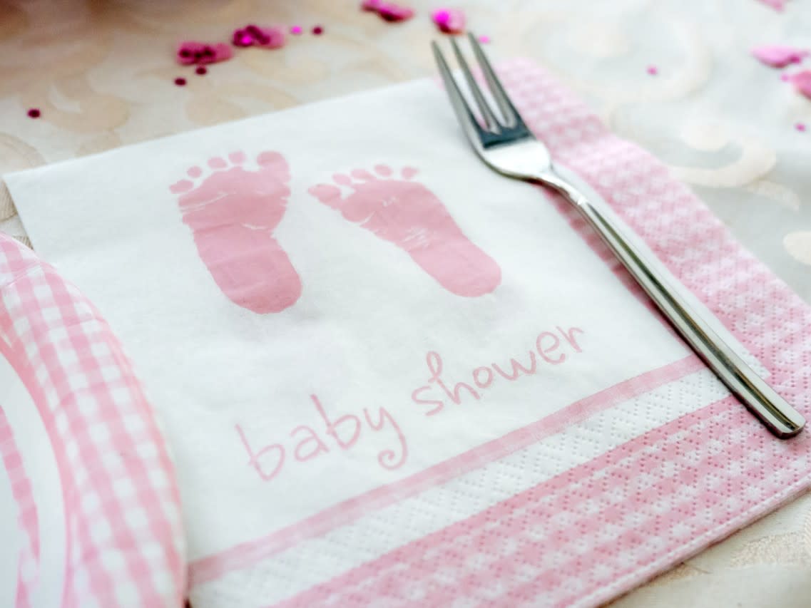 cute baby shower napkins