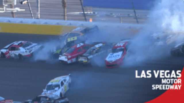 Huge wreck on Stage 1 restart for Xfinity Series; multiple playoff drivers involved