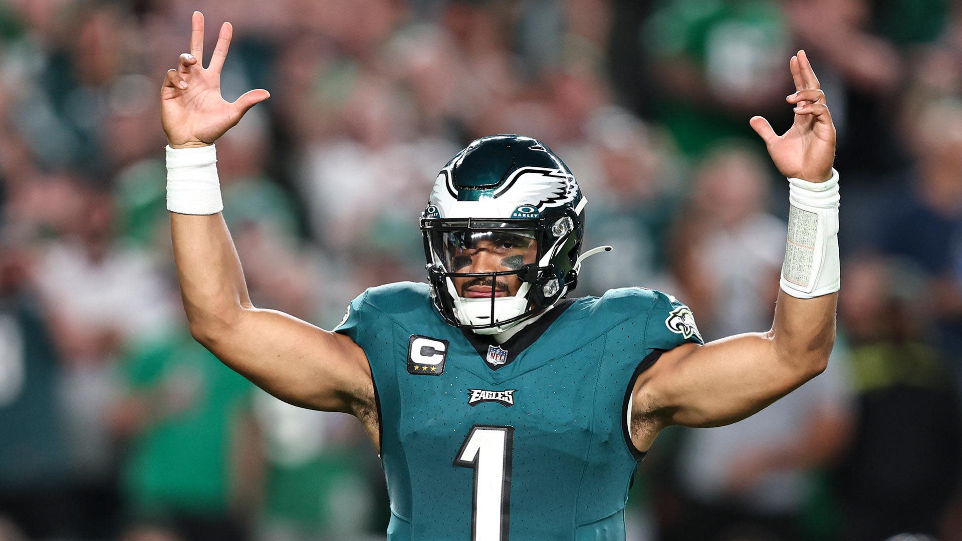 Eagles hammer Vikings with run game