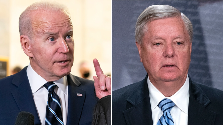 Biden blasts Graham on proposed abortion ban: ‘My church doesn’t even make that ..