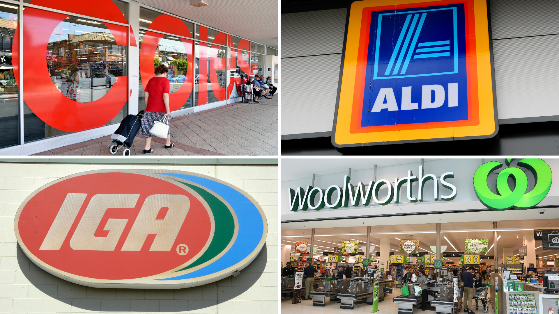 Woolworths coles and aldi under fire