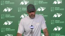 Aaron Rodgers 'feels really good' coming off Achilles injury, praises Jets teammates Garrett Wilson and Tyron Smith