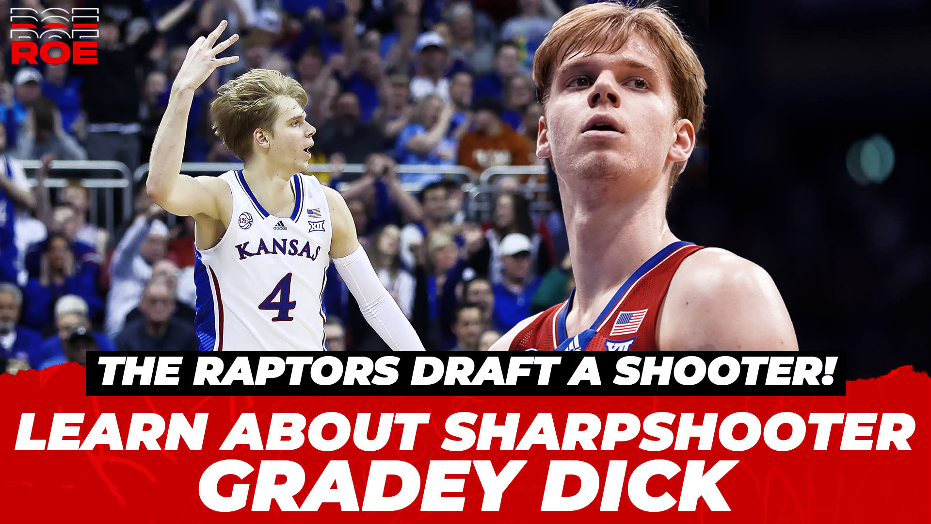 Raptors select Gradey Dick at 13th overall in 2023 NBA Draft