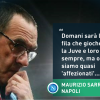 Napoli col dubbio Reina, Sarri: &quot;Parte per Udine, deciderà lui se giocare&quot;