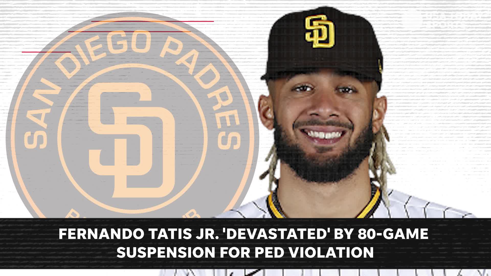San Diego Padres star Fernando Tatis Jr. suspended 80 games for positive  drug test - National