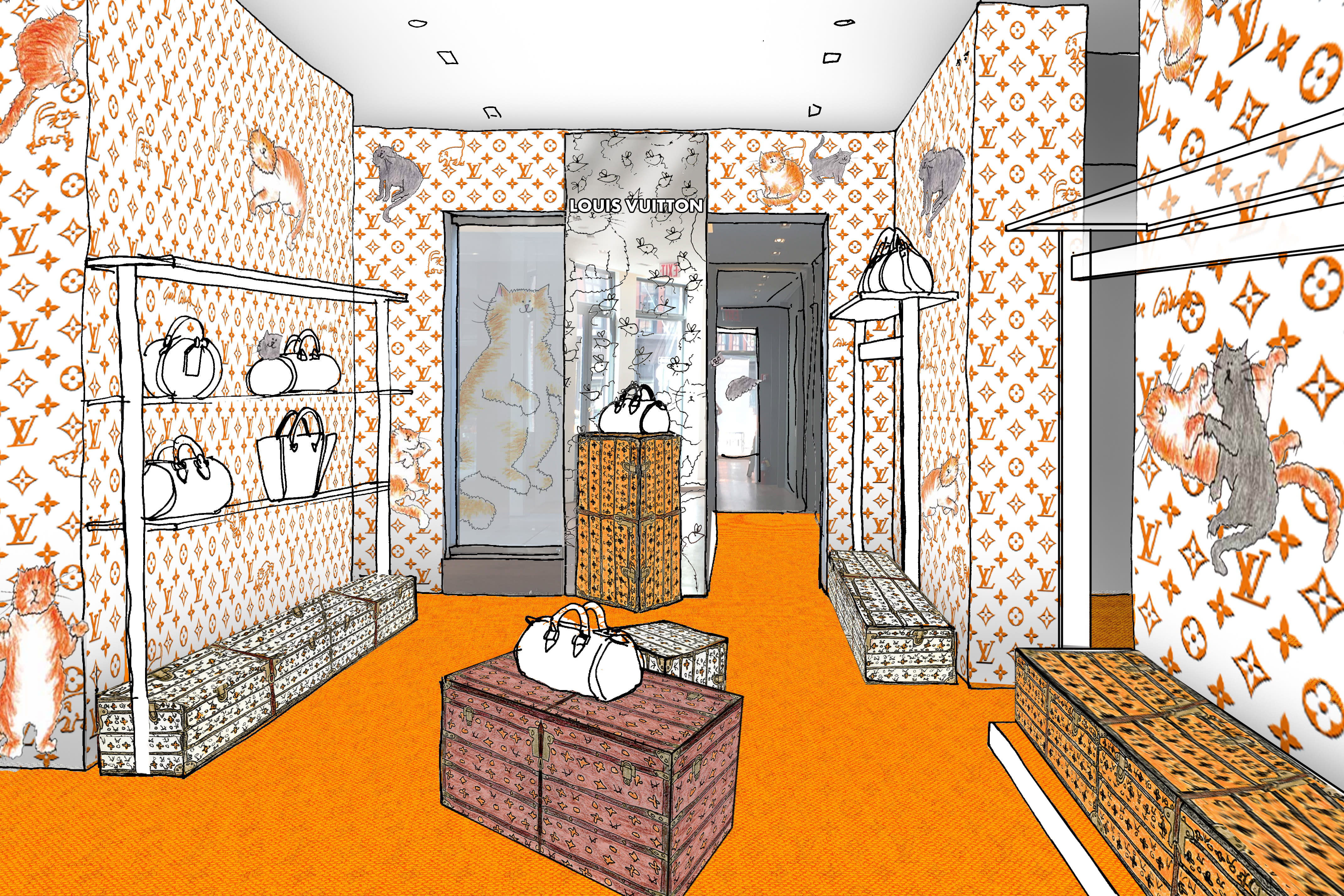 Louis Vuitton Sets New York Pop-Up for Grace Coddington Collaboration