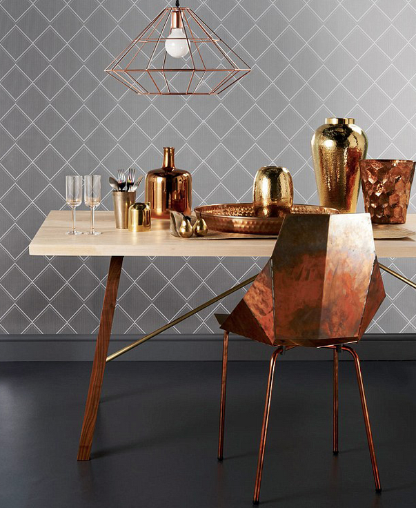 The Trendy New Metal In Interior Design Isn T Stainless Steel