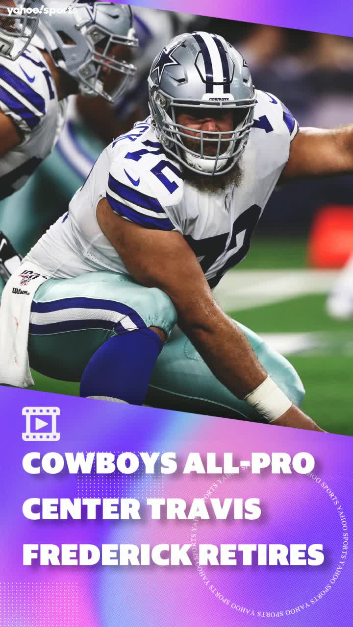 Cowboys' All-Pro center Frederick retires