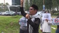 Protests in Malaysia over presence at defense show of Western firms supplying weapons to Israel