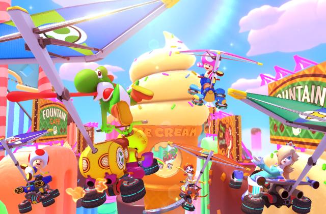 Sky High Sundae in Mario Kart 8 Deluxe