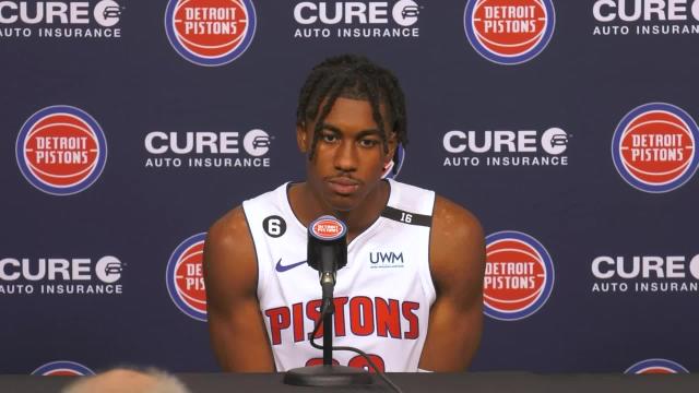 Jaden Ivey loves Detroit: I want to be a Piston for life ... that runs deep'