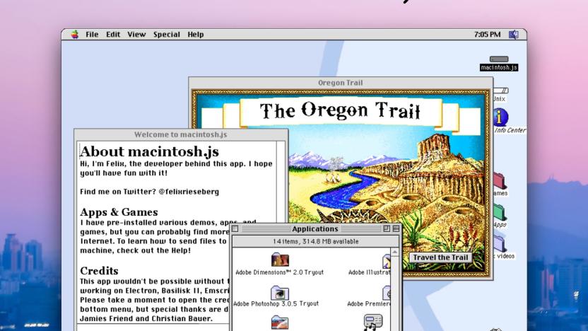 An app that runs Mac OS 8 on modern computers