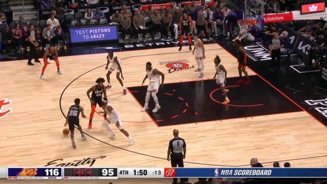 Marcus Sasser with a 2 Pt vs. Phoenix Suns