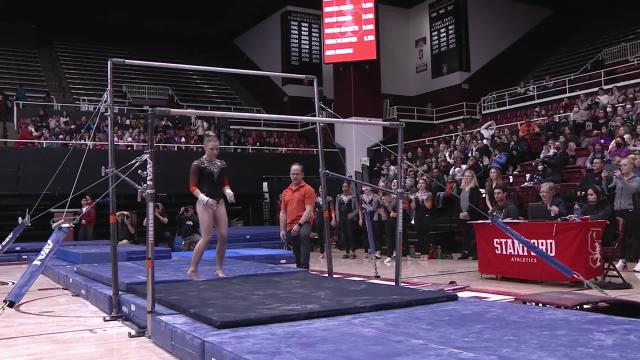 Perfect Again: Oregon State's Jade Carey sticks two more 10s, wins all-around at Stanford