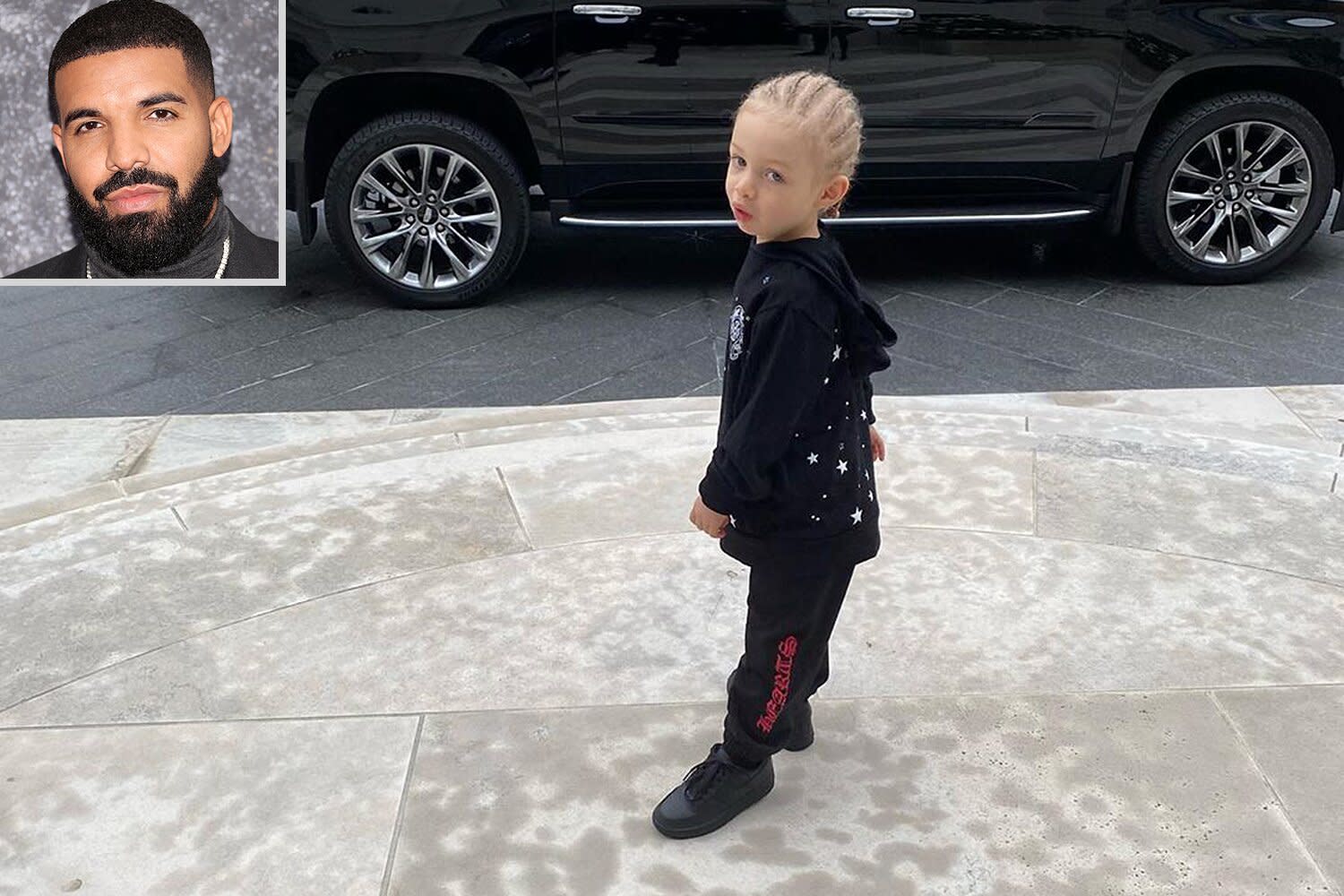 Drake Shares Photo of Son Adonis, 2½, on His 'First Day of School ...