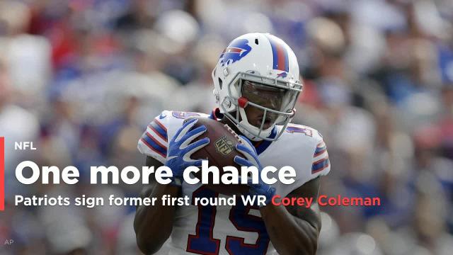 Corey Coleman signs one-year deal with Patriots