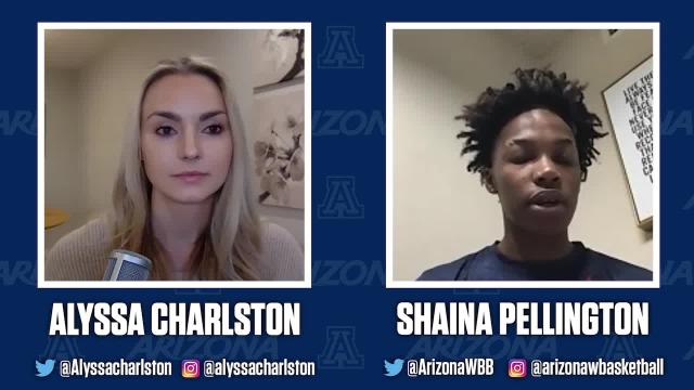 Arizona's Shaina Pellington discusses her big game vs. Colorado, the Stanford rematch & more with Alyssa Charlston