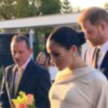 Meghan Stuns in a Bespoke Dior Gown at Evening Reception in Morocco