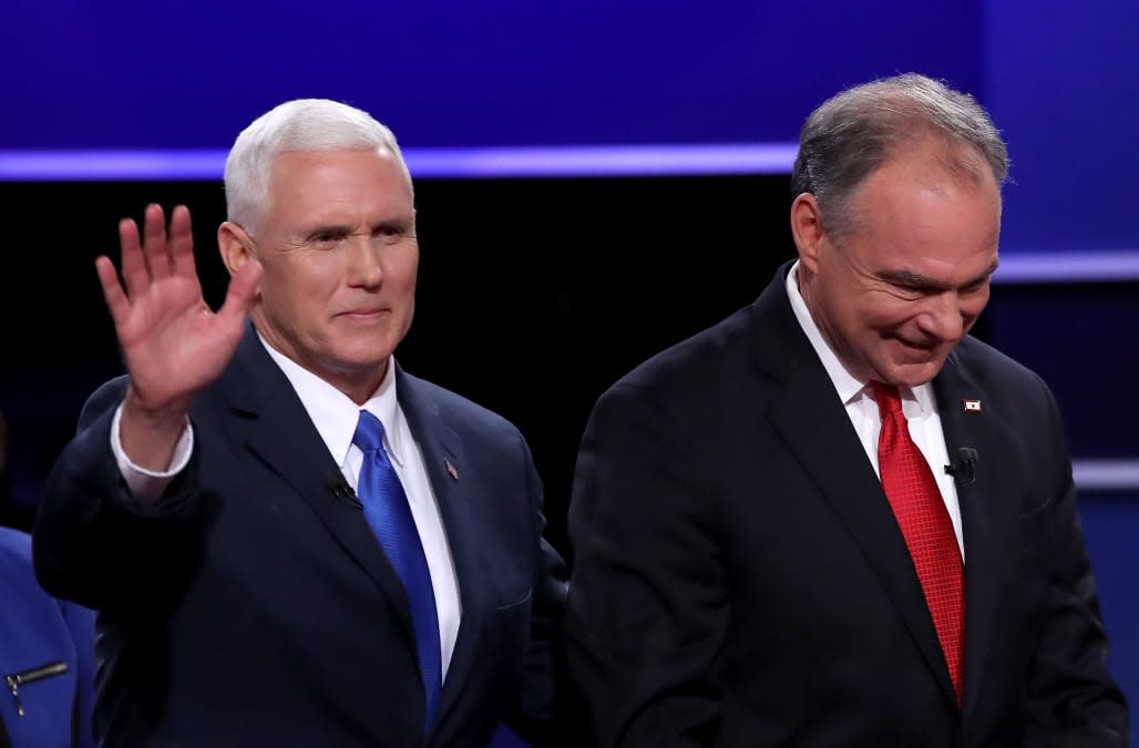 Flash Poll Mike Pence Wins The Only Vice Presidential Debate