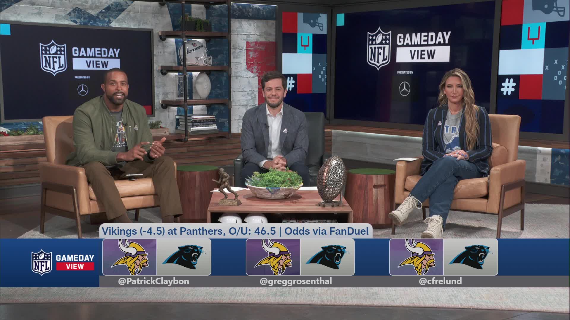 Final-score predictions for Vikings-Panthers in Week 4 'NFL GameDay View'