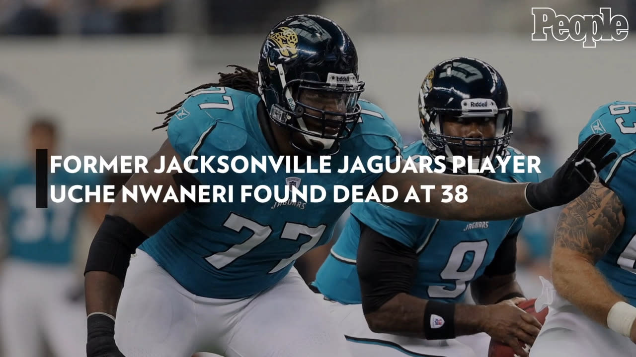 Uchechukwu Nwaneri dies at 38: Former Jaguars offensive lineman played  seven NFL seasons 