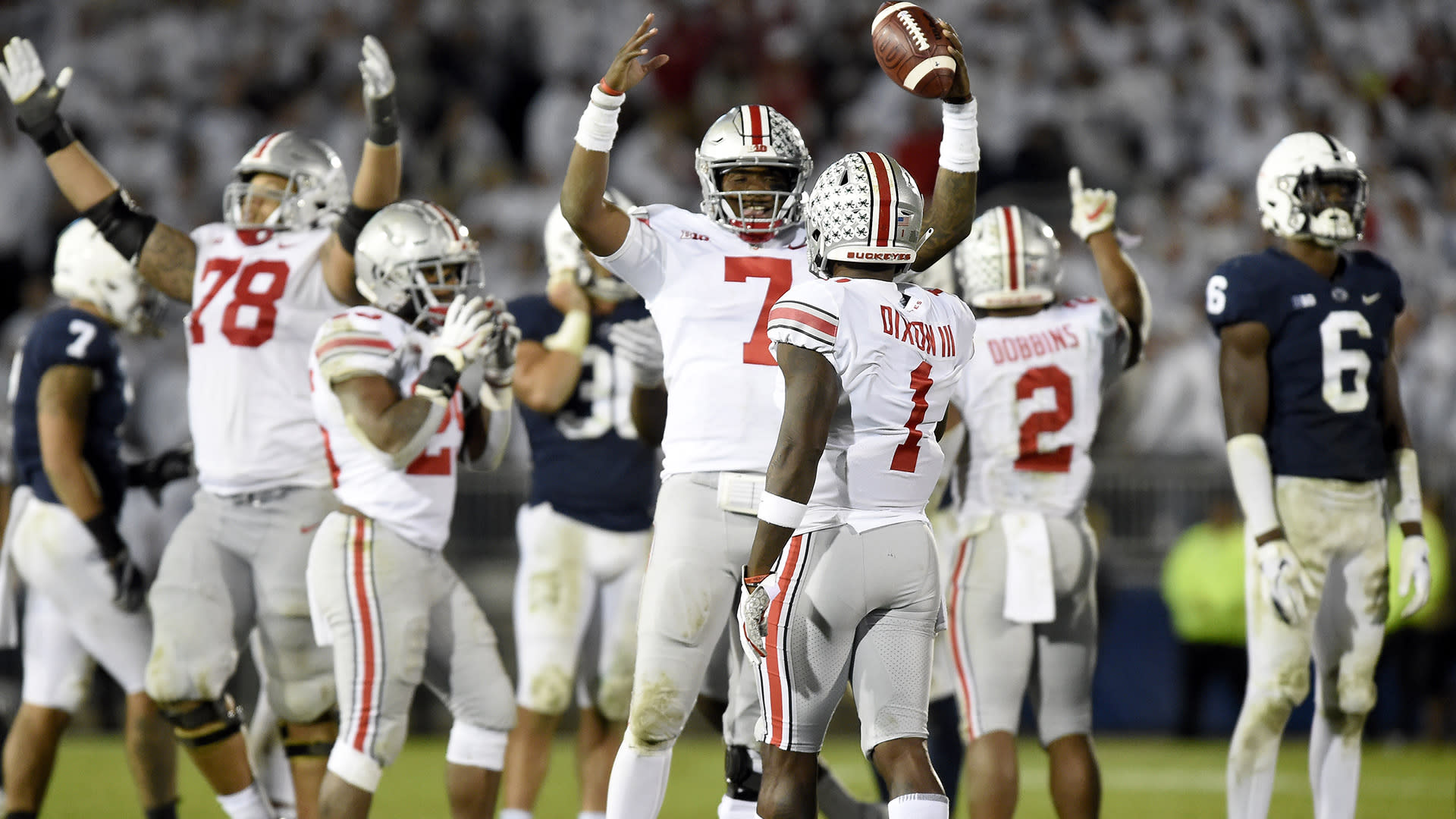 Look: Ohio State unveils new color rush uniforms for Penn State game