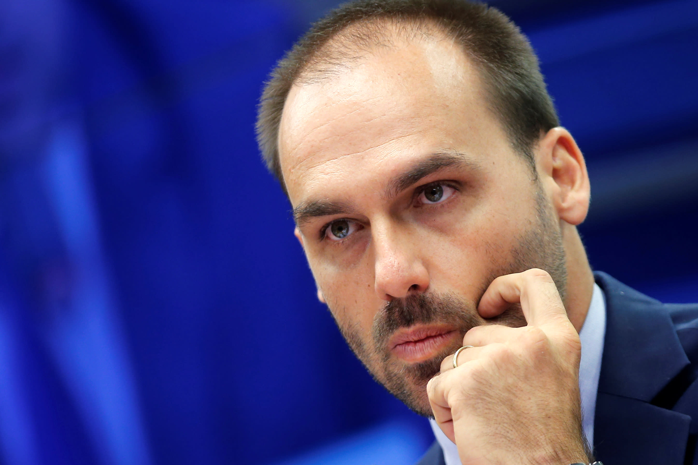 Por críticas ao partido, Eduardo Bolsonaro deve ser suspenso do PSL