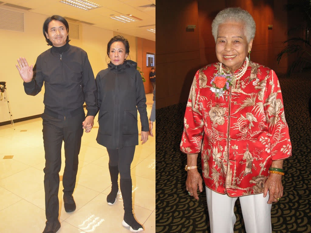 Chow Yun Fat's mother passed away