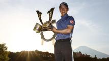 Katsuragawa ties course record at ISPS Handa