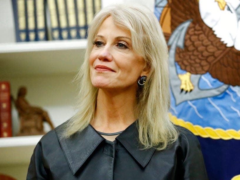 Kellyanne Conway rejected Chuck Schumer's suggestion that Trump nominate Merrick..