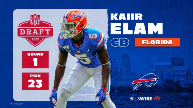 2022 NFL draft: Buffalo Bills sign, Kaiir Elam, all eight picks