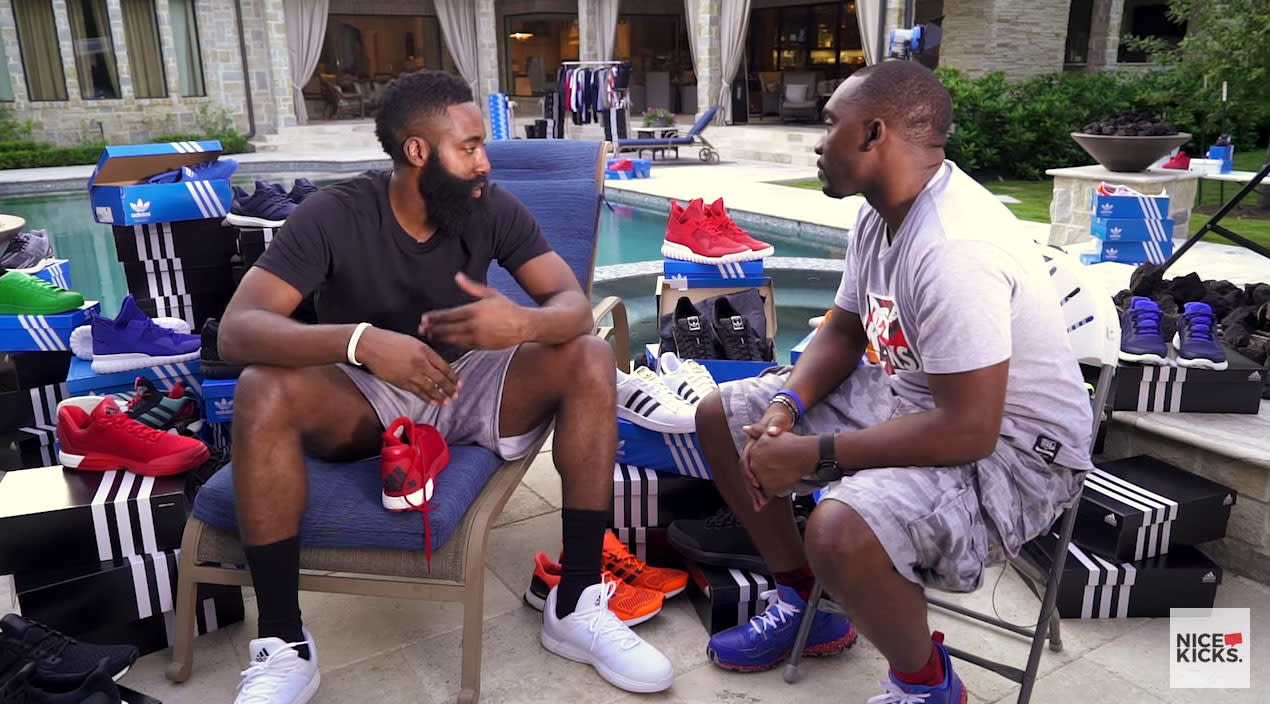 james harden signs with adidas