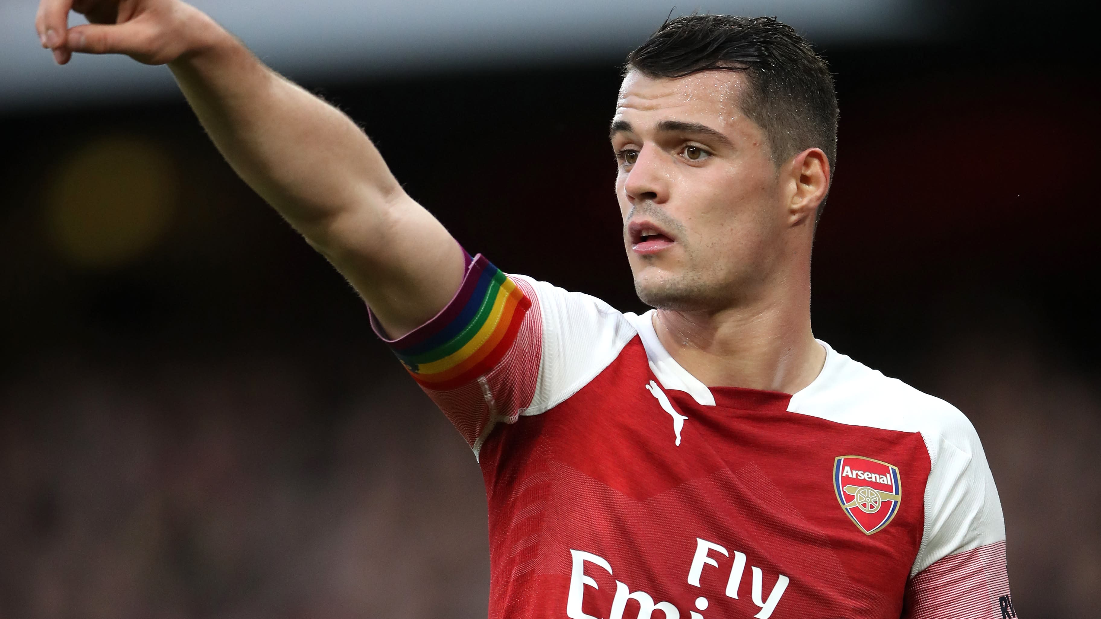  Granit  Xhaka  Champions League qualification would be a 