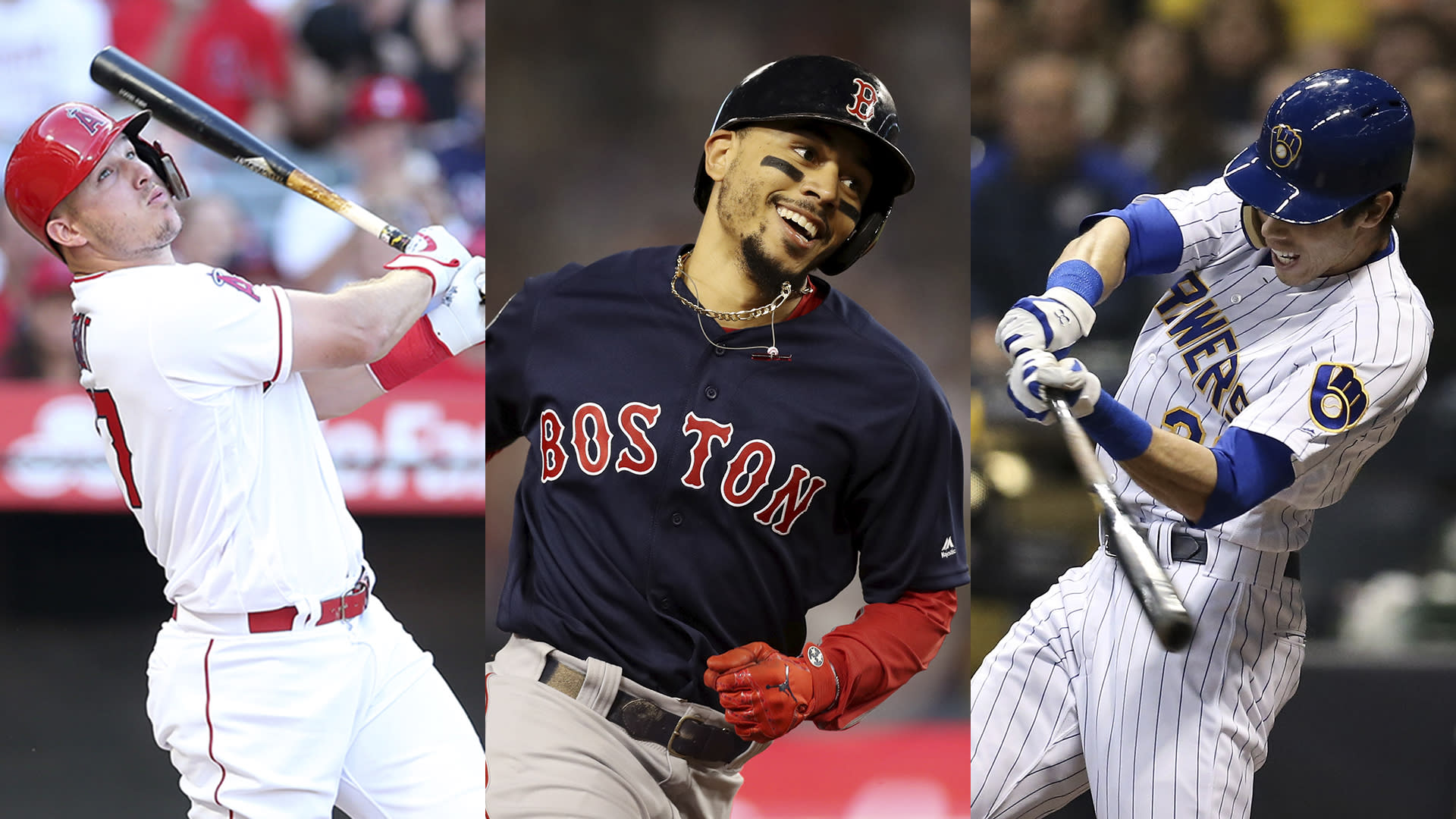 Red Sox's Mookie Betts wins AL MVP; Brewers' Yelich earns NL award